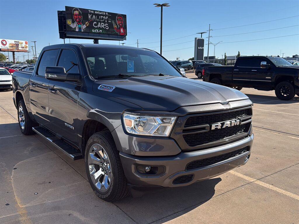 Gray (Granite Crystal Metallic Clearcoat) 2023 RAM 1500 Pickup Truck Four-Wheel Drive 8-Speed Automatic