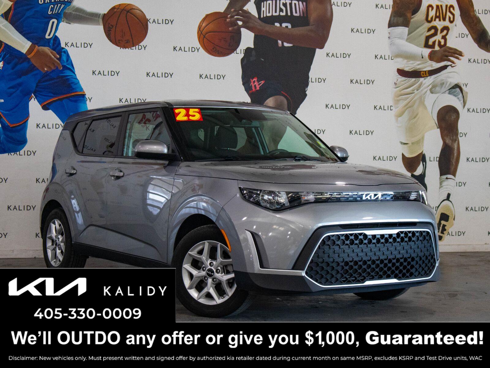 Steel Gray 2025 Kia Soul SUV / Crossover Front-Wheel Drive Continuously Variable Transmission