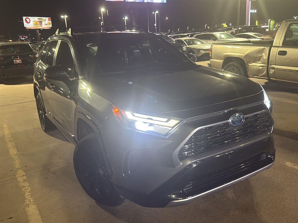Magnetic Gray Metallic 2022 Toyota RAV4 Hybrid SUV / Crossover All-Wheel Drive Continuously Variable Transmission