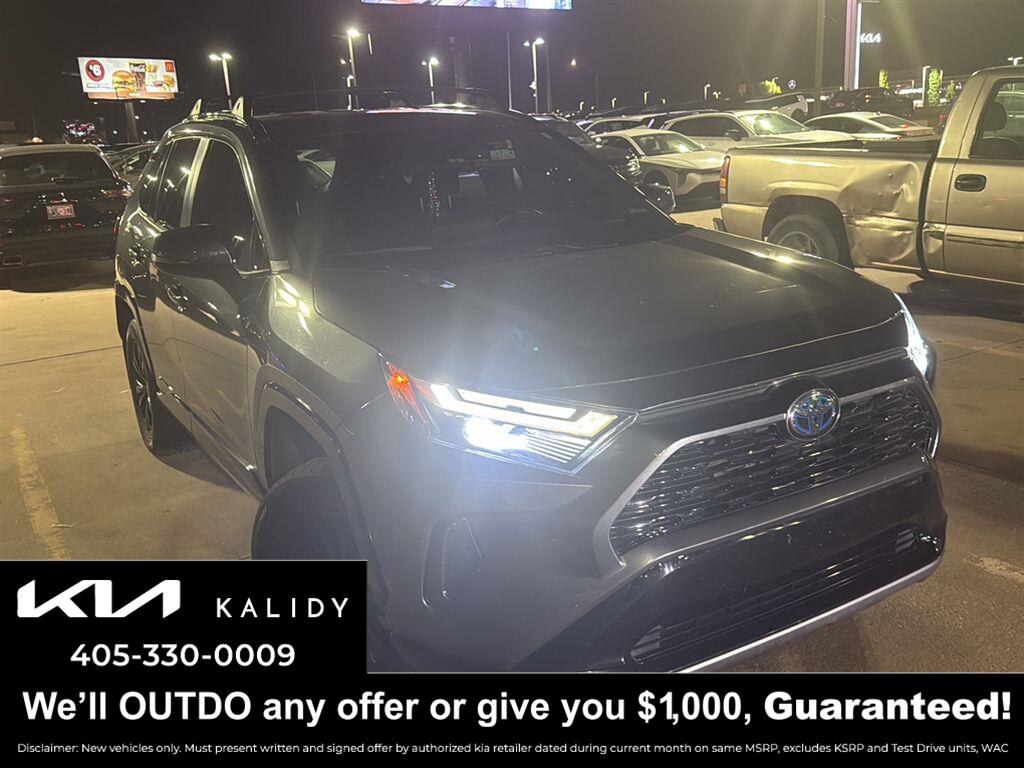 Magnetic Gray Metallic 2022 Toyota RAV4 Hybrid SUV / Crossover All-Wheel Drive Continuously Variable Transmission