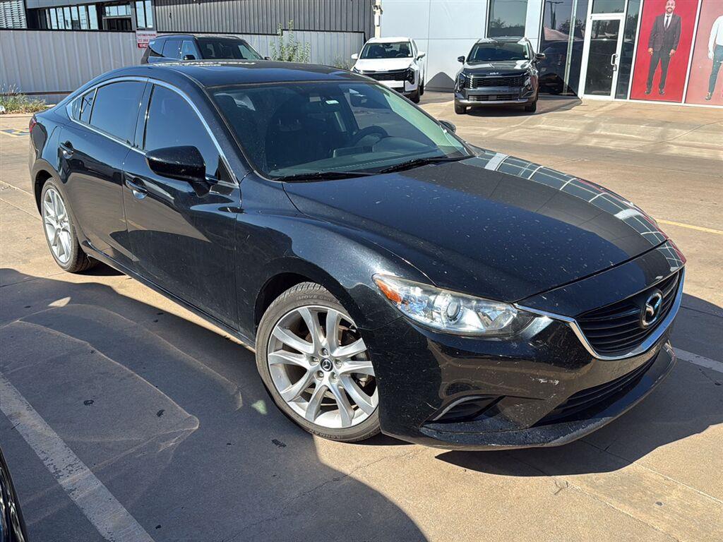 Jet Black Mica 2016 Mazda MAZDA6 Sedan Front-Wheel Drive Automatic