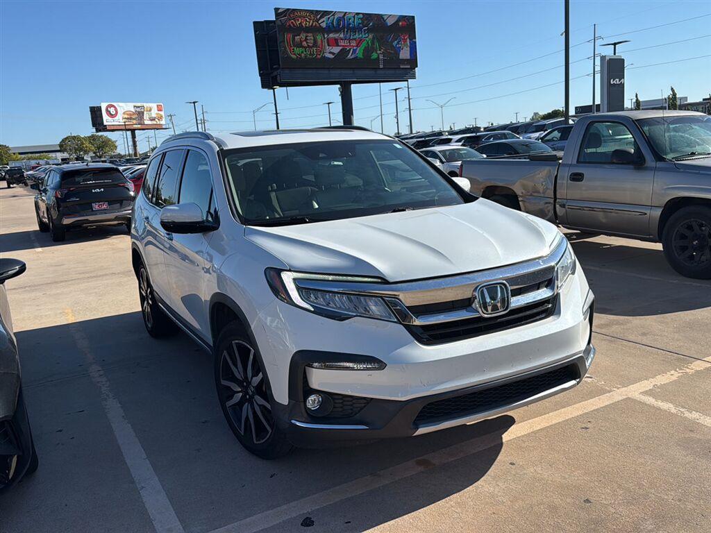 Platinum White Pearl 2022 Honda Pilot SUV / Crossover Front-Wheel Drive Automatic