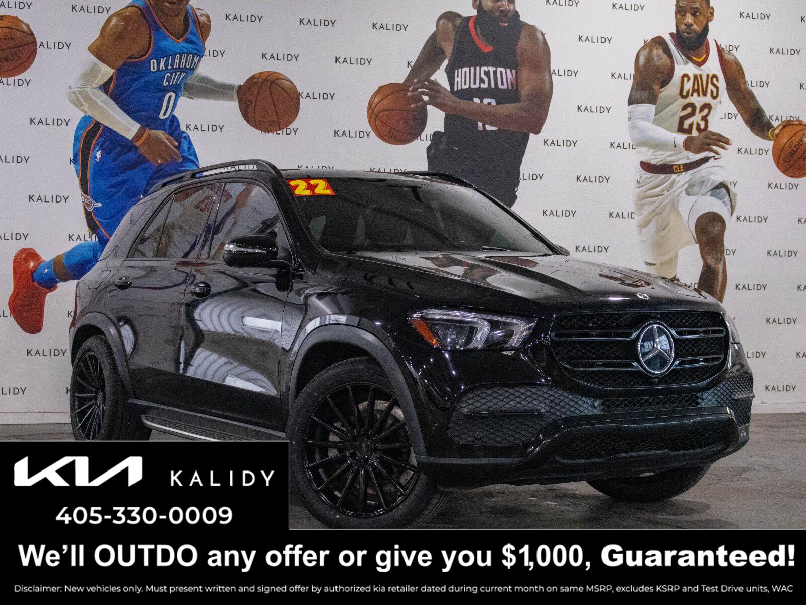 Black 2022 Mercedes-Benz GLE SUV / Crossover All-Wheel Drive Automatic