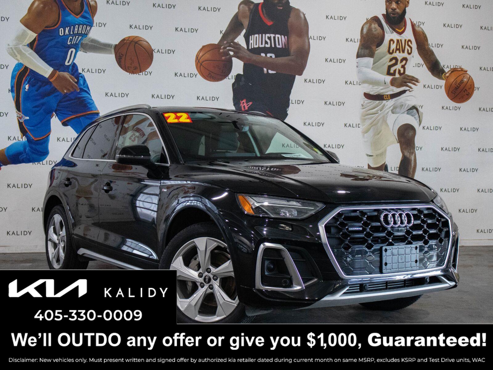 Mythos Black Metallic 2022 Audi Q5 SUV / Crossover All-Wheel Drive Automatic