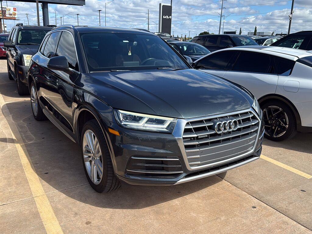 Manhattan Gray Metallic 2018 Audi Q5 SUV / Crossover All-Wheel Drive Automatic