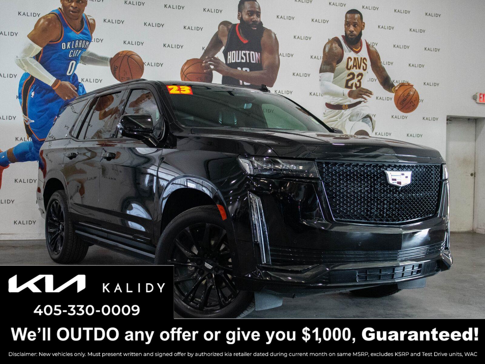 Black Raven 2023 Cadillac Escalade SUV / Crossover Four-Wheel Drive Automatic