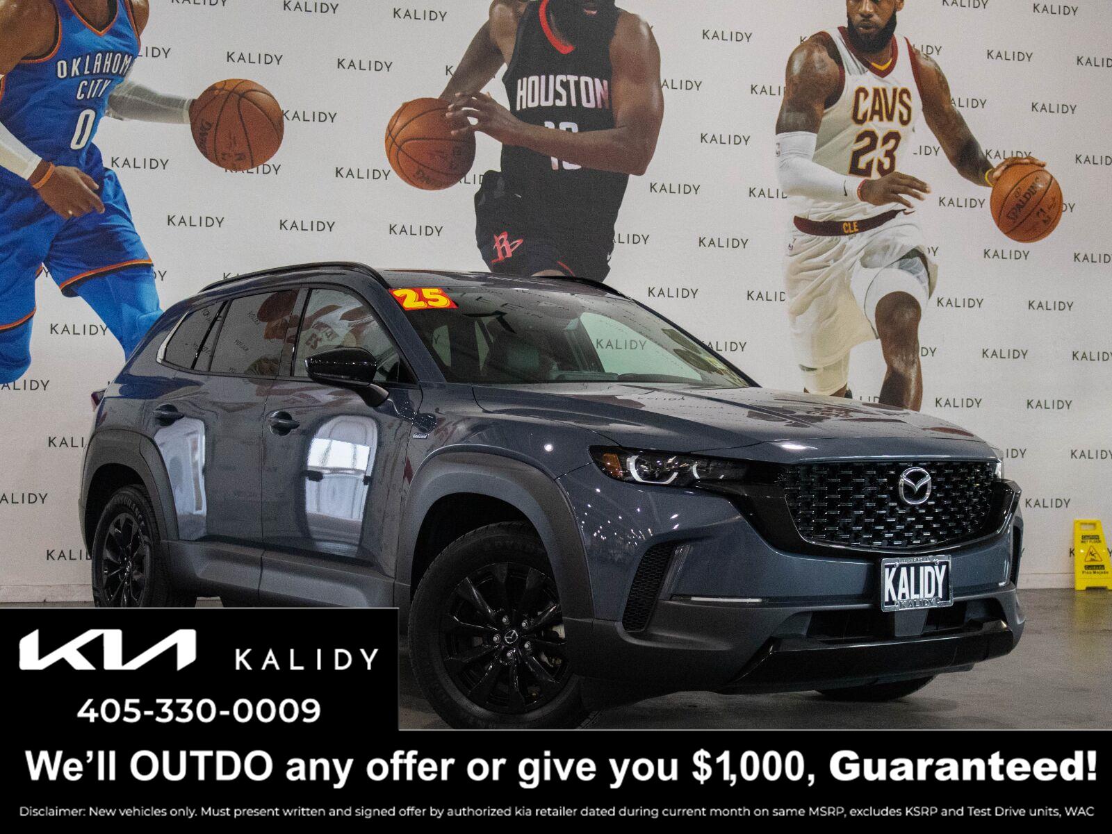 Polymetal Gray Metallic 2025 Mazda CX-50 SUV / Crossover All-Wheel Drive Continuously Variable Transmission