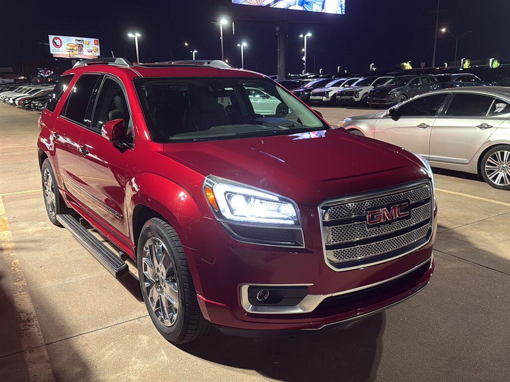 Red 2014 GMC Acadia SUV / Crossover Front-Wheel Drive