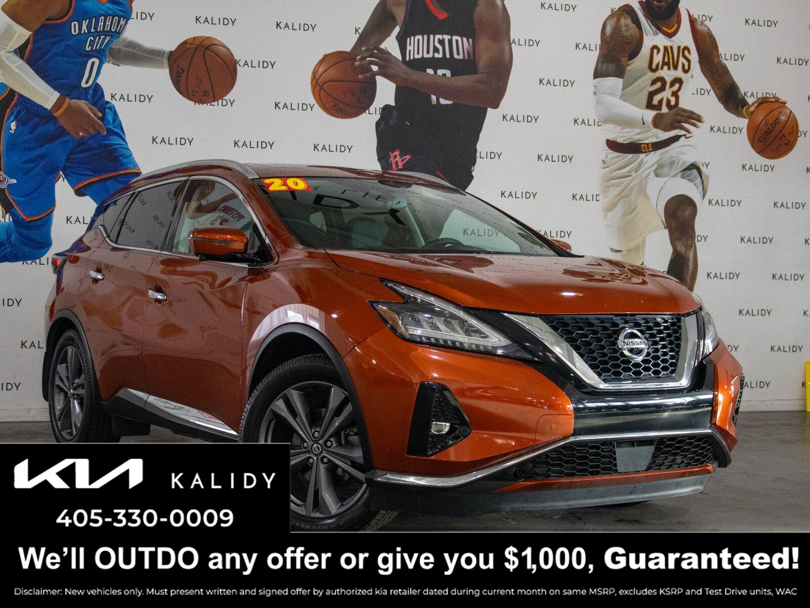 Sunset Drift Metallic 2020 Nissan Murano SUV / Crossover Front-Wheel Drive Continuously Variable Transmission