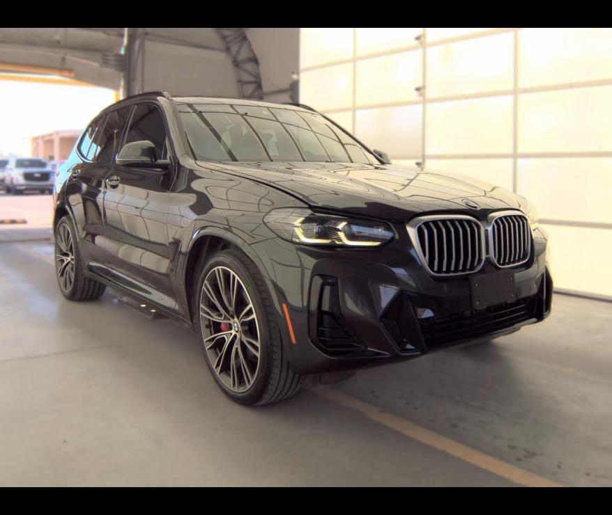 Black Sapphire Metallic 2022 BMW X3 SUV / Crossover Rear-Wheel Drive Automatic