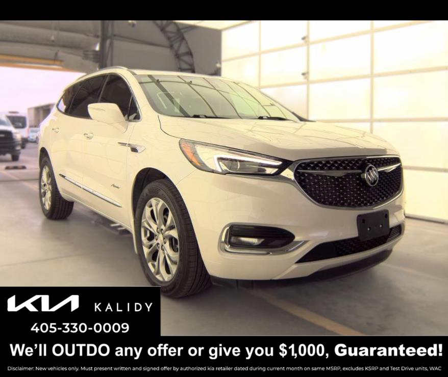 White Frost Tricoat 2021 Buick Enclave SUV / Crossover Four-Wheel Drive 9-Speed Automatic