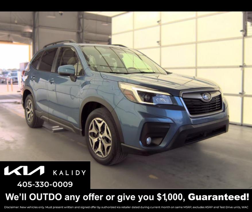 Horizon Blue Pearl 2021 Subaru Forester SUV / Crossover All-Wheel Drive Continuously Variable Transmission