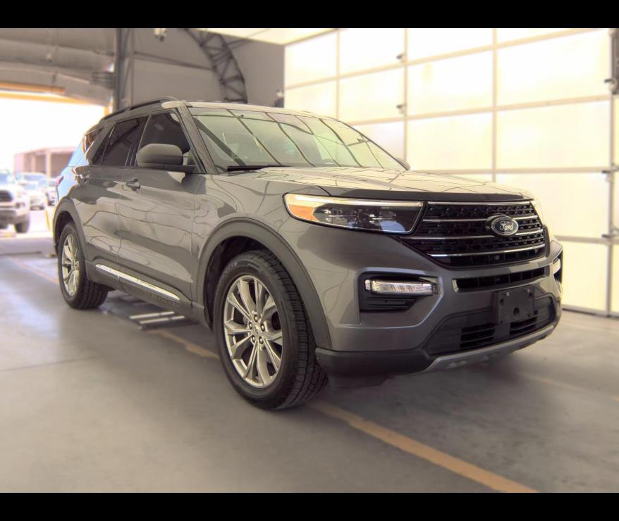Carbonized Gray Metallic 2021 Ford Explorer SUV / Crossover Rear-Wheel Drive Automatic