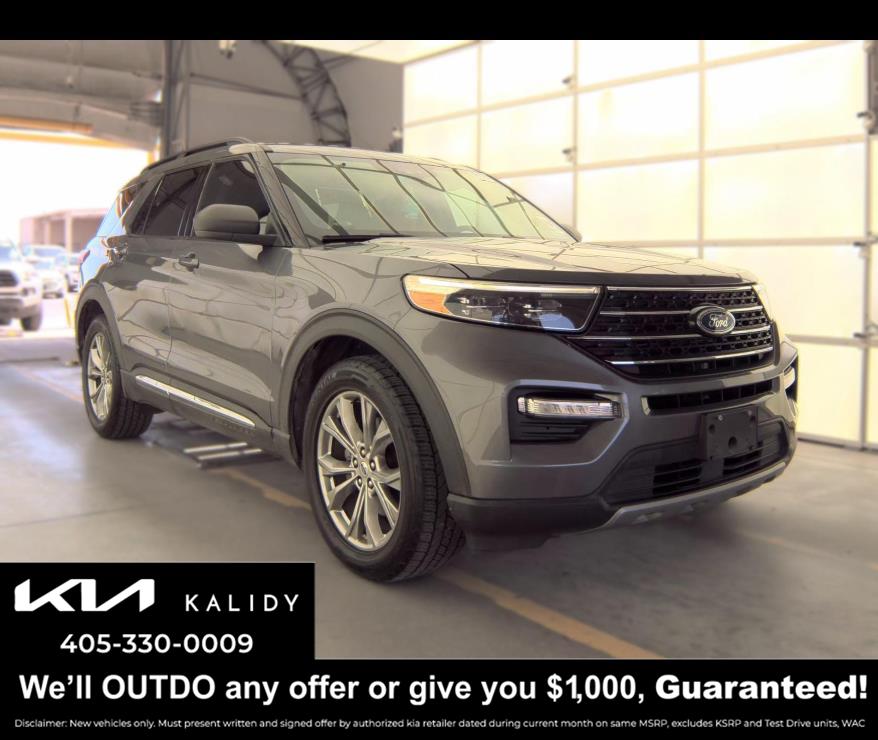 Carbonized Gray Metallic 2021 Ford Explorer SUV / Crossover Rear-Wheel Drive Automatic