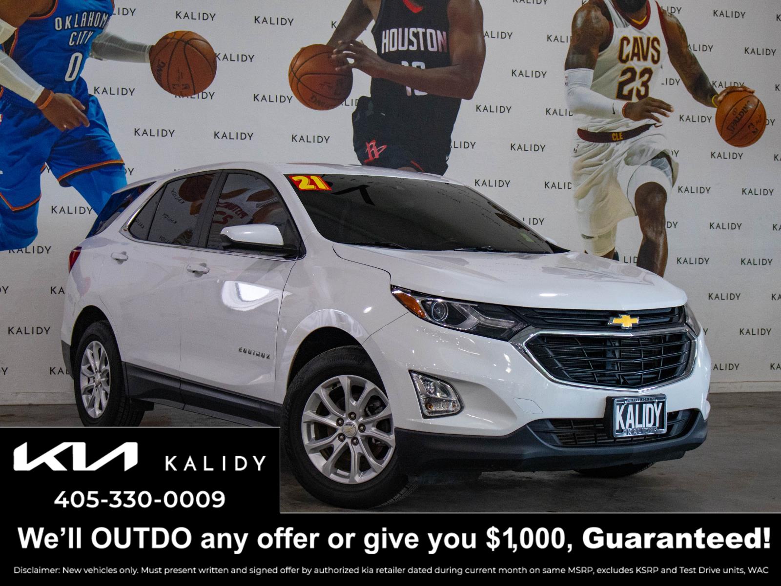 Summit White 2021 Chevrolet Equinox SUV / Crossover Front-Wheel Drive 6-Speed Automatic Overdrive