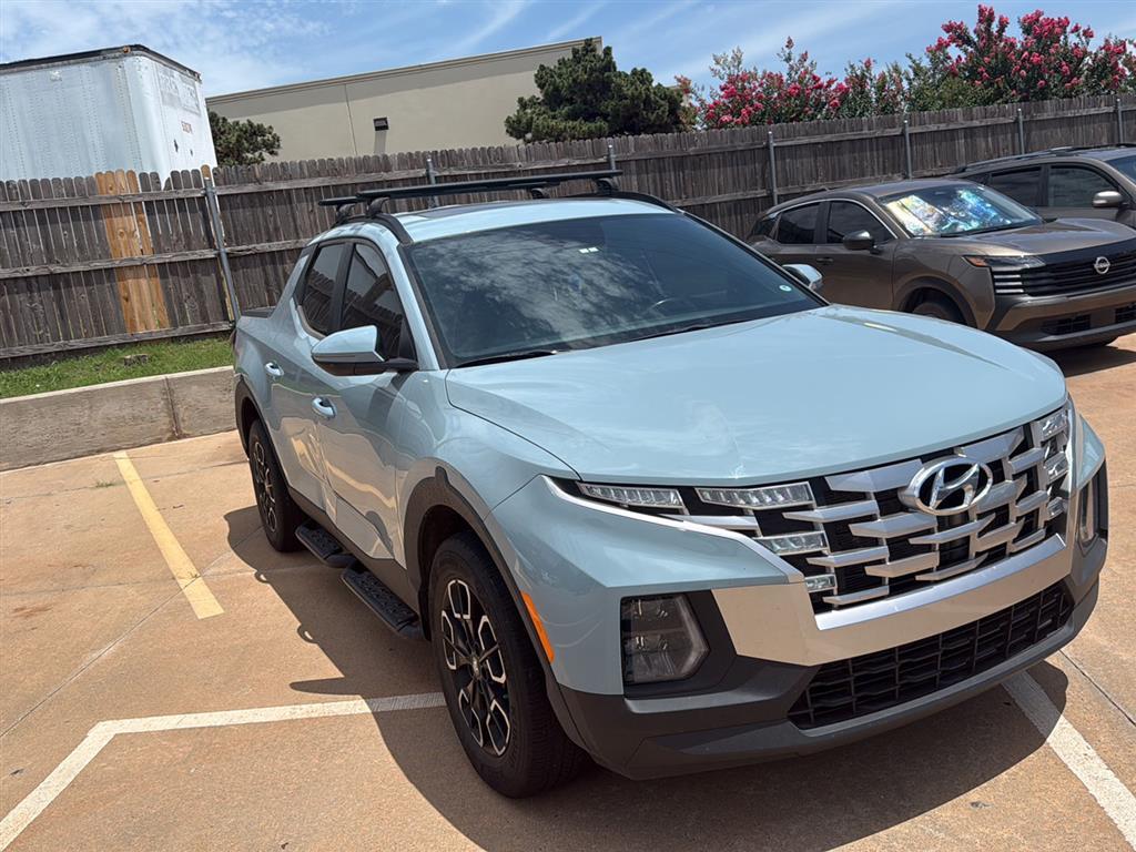 Blue Stone 2022 Hyundai Santa Cruz Pickup Truck All-Wheel Drive Automatic