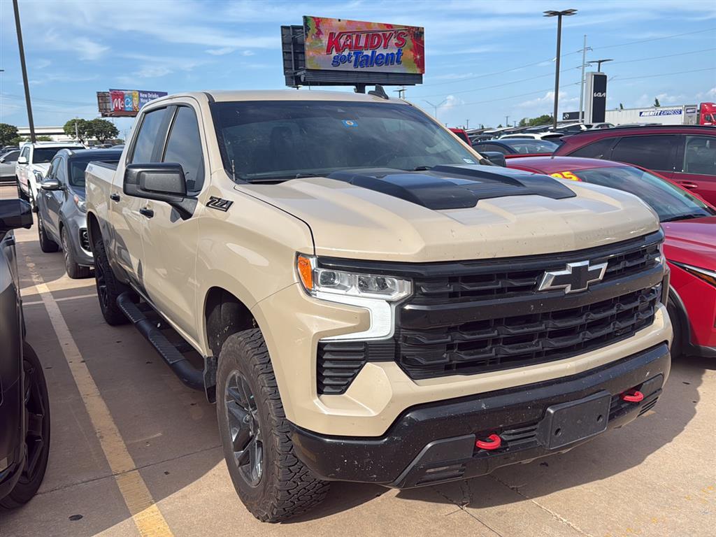 Sand Dune Metallic 2023 Chevrolet Silverado 1500 Pickup Truck Four-Wheel Drive 8-Speed Automatic