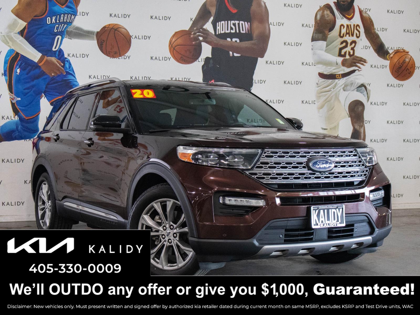  2020 Ford Explorer Limited RWD   