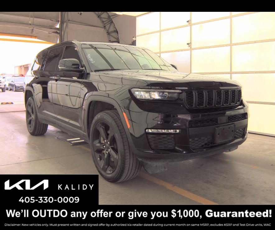 Diamond Black Crystal Pearlcoat 2024 Jeep Grand Cherokee L SUV / Crossover 4X2 Automatic