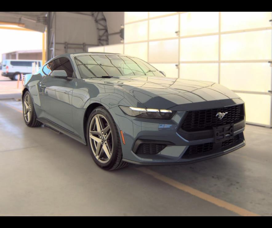 Vapor Blue Metallic 2025 Ford Mustang Coupe Rear-Wheel Drive Automatic