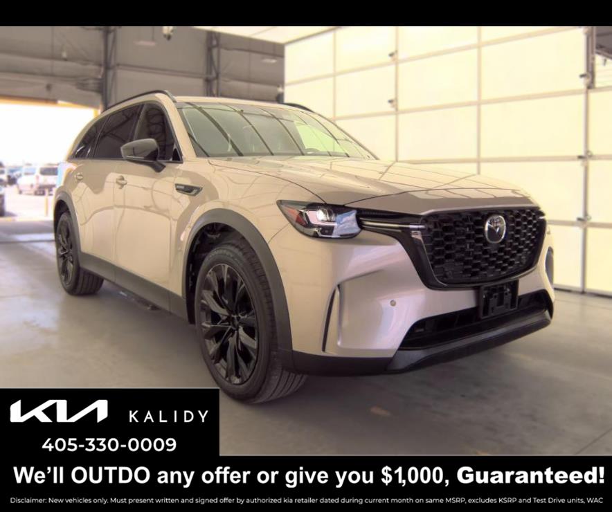 Gray (Platinum Quartz) 2025 Mazda CX-90 SUV / Crossover All-Wheel Drive Automatic