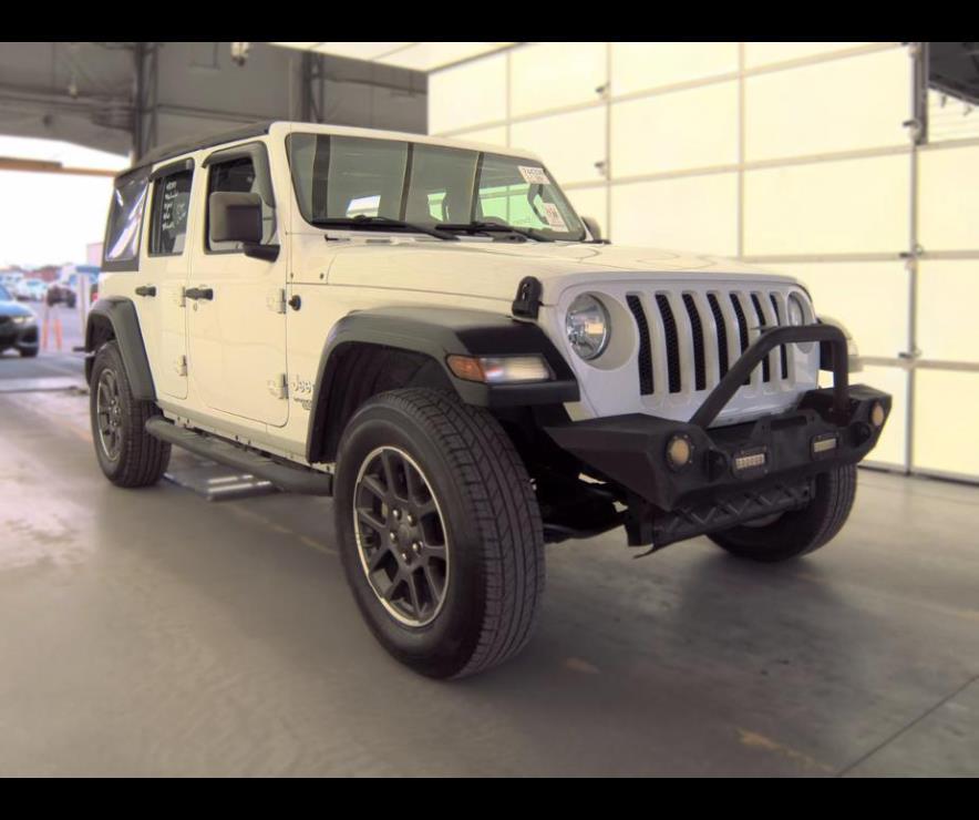 Bright White Clearcoat 2018 Jeep Wrangler SUV / Crossover Four-Wheel Drive 8-Speed Automatic