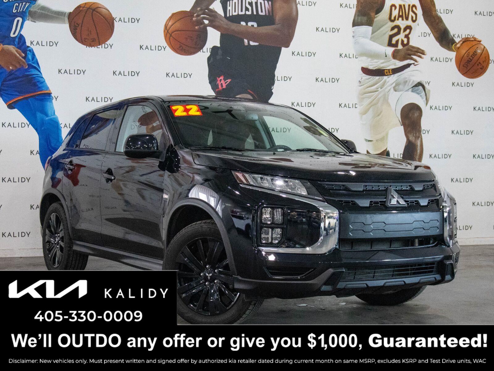 Labrador Black Pearl 2022 Mitsubishi Outlander Sport SUV / Crossover All-Wheel Drive Continuously Variable Transmission
