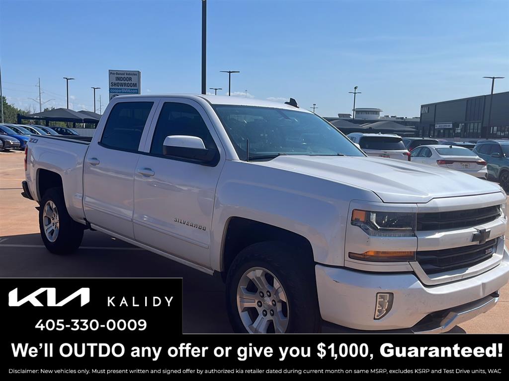  2018 Chevrolet Silverado 1500 LT Crew Cab 4WD   