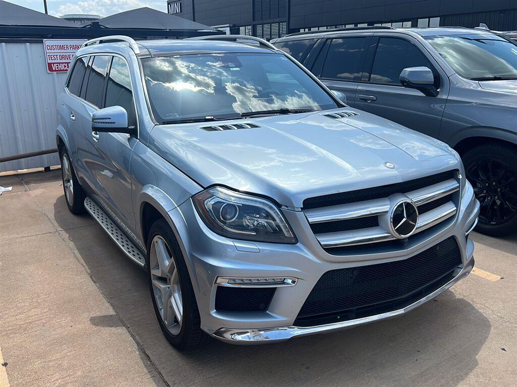 Diamond Silver Metallic 2015 Mercedes-Benz GL-Class SUV / Crossover All-Wheel Drive Automatic