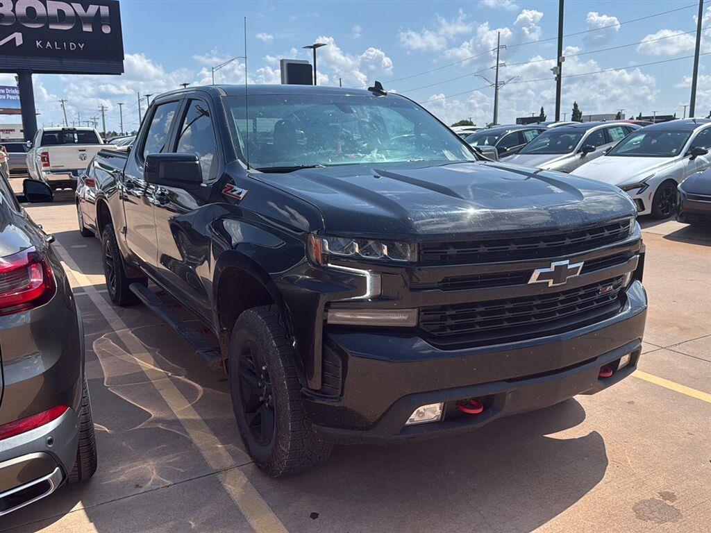 Black 2021 Chevrolet Silverado 1500 Pickup Truck Four-Wheel Drive Automatic