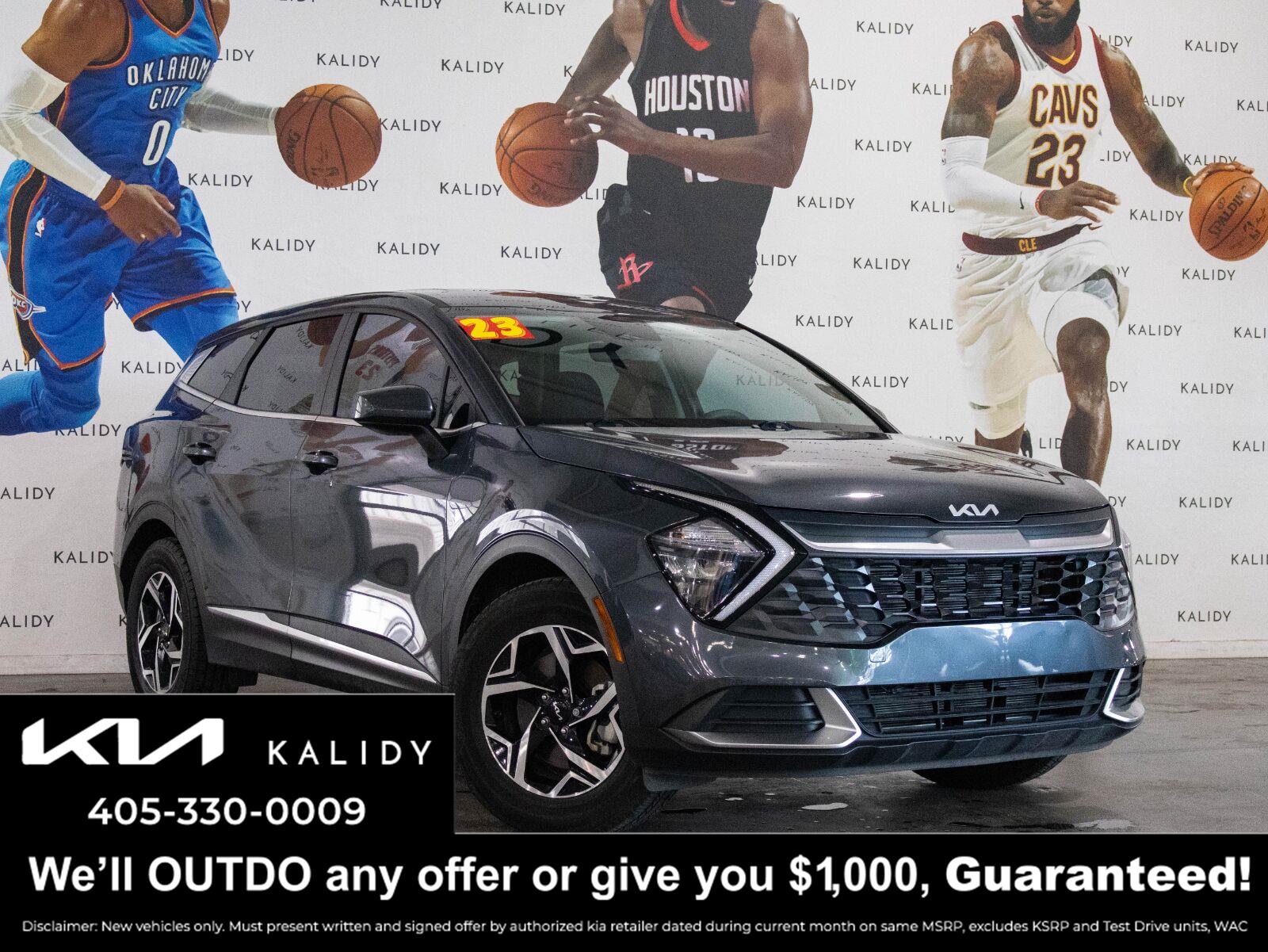 Gravity Gray 2023 Kia Sportage SUV / Crossover Front-Wheel Drive Automatic