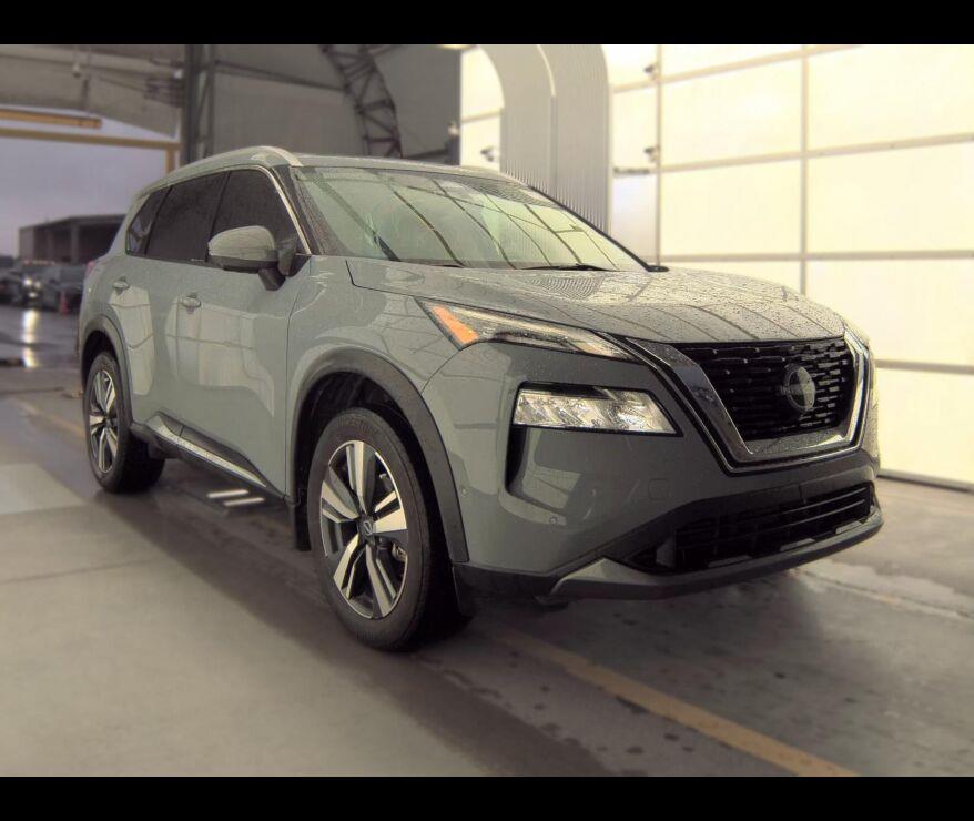 Boulder Gray Pearl 2023 Nissan Rogue SUV / Crossover Front-Wheel Drive Continuously Variable Transmission