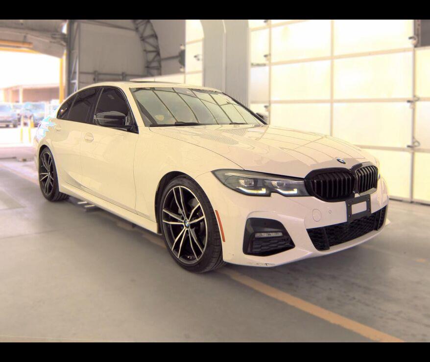 Alpine White 2022 BMW 3 Series Sedan Rear-Wheel Drive Automatic