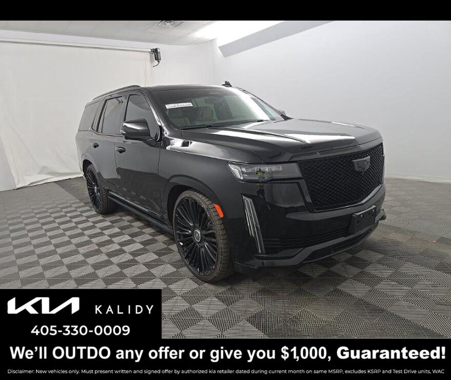 Black Raven 2022 Cadillac Escalade SUV / Crossover Four-Wheel Drive Automatic