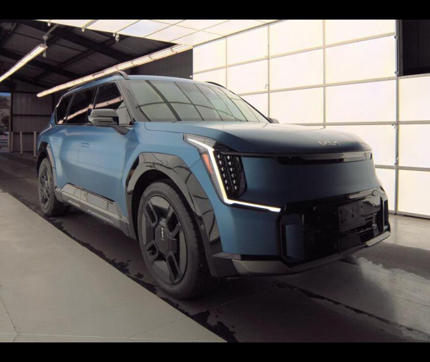 Ocean Blue Matte 2024 Kia EV9 SUV / Crossover All-Wheel Drive Automatic