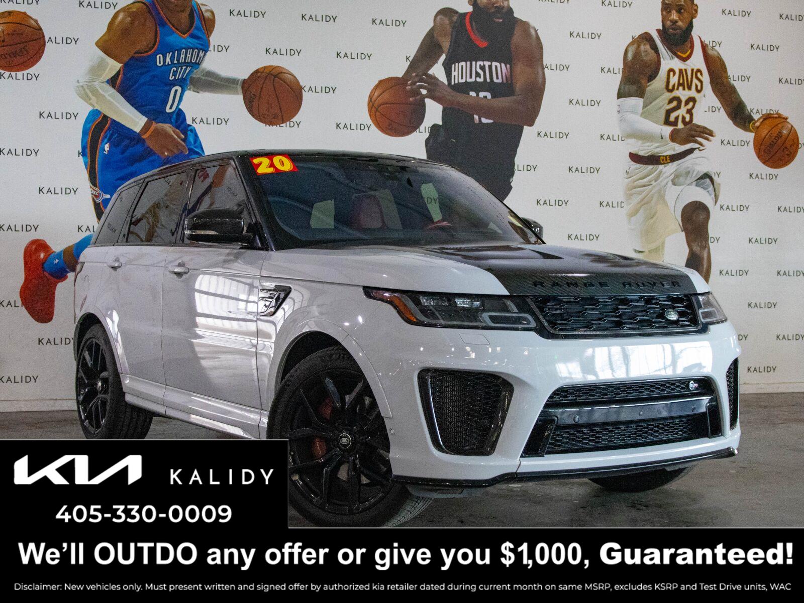 Yulong White Metallic 2020 Land Rover Range Rover Sport SUV / Crossover All-Wheel Drive Automatic