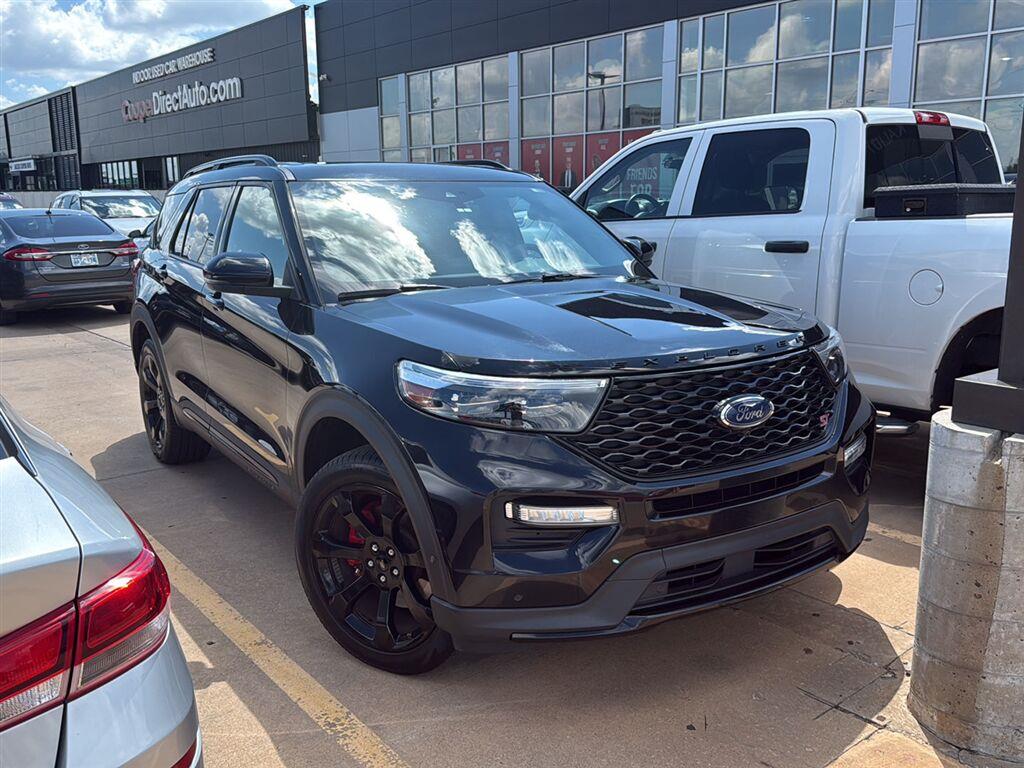 Agate Black Metallic 2020 Ford Explorer SUV / Crossover All-Wheel Drive Automatic