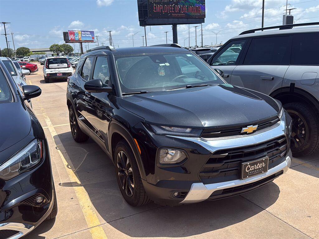 Mosaic Black Metallic 2022 Chevrolet Trailblazer SUV / Crossover Front-Wheel Drive Continuously Variable Transmission