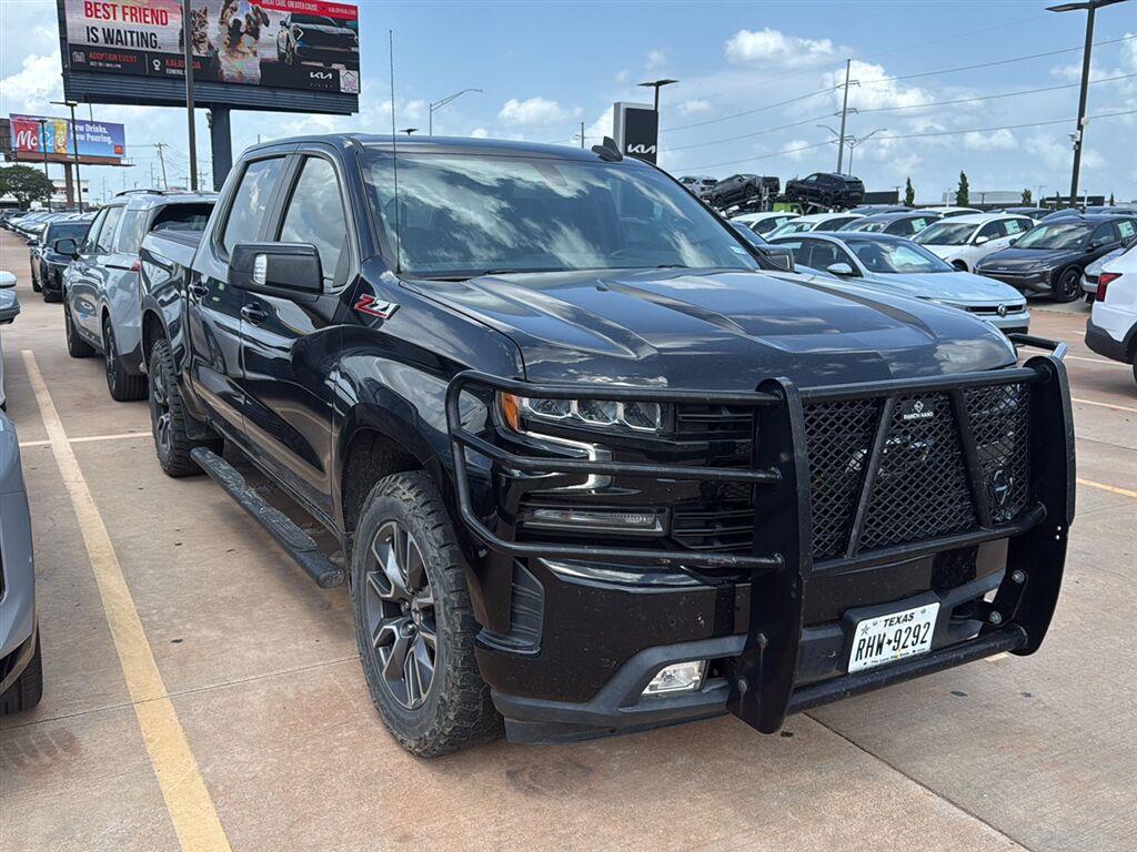 Black 2022 Chevrolet Silverado 1500 Pickup Truck Four-Wheel Drive 8-Speed Automatic