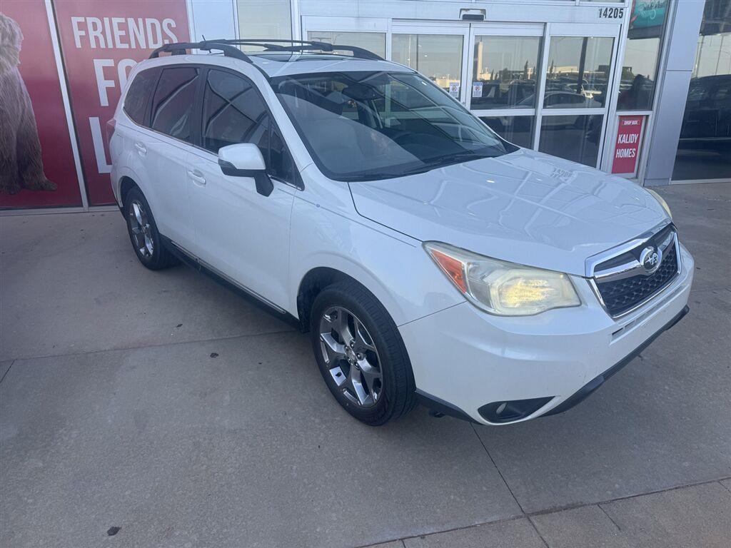 Satin White Pearl 2015 Subaru Forester SUV / Crossover All-Wheel Drive Continuously Variable Transmission