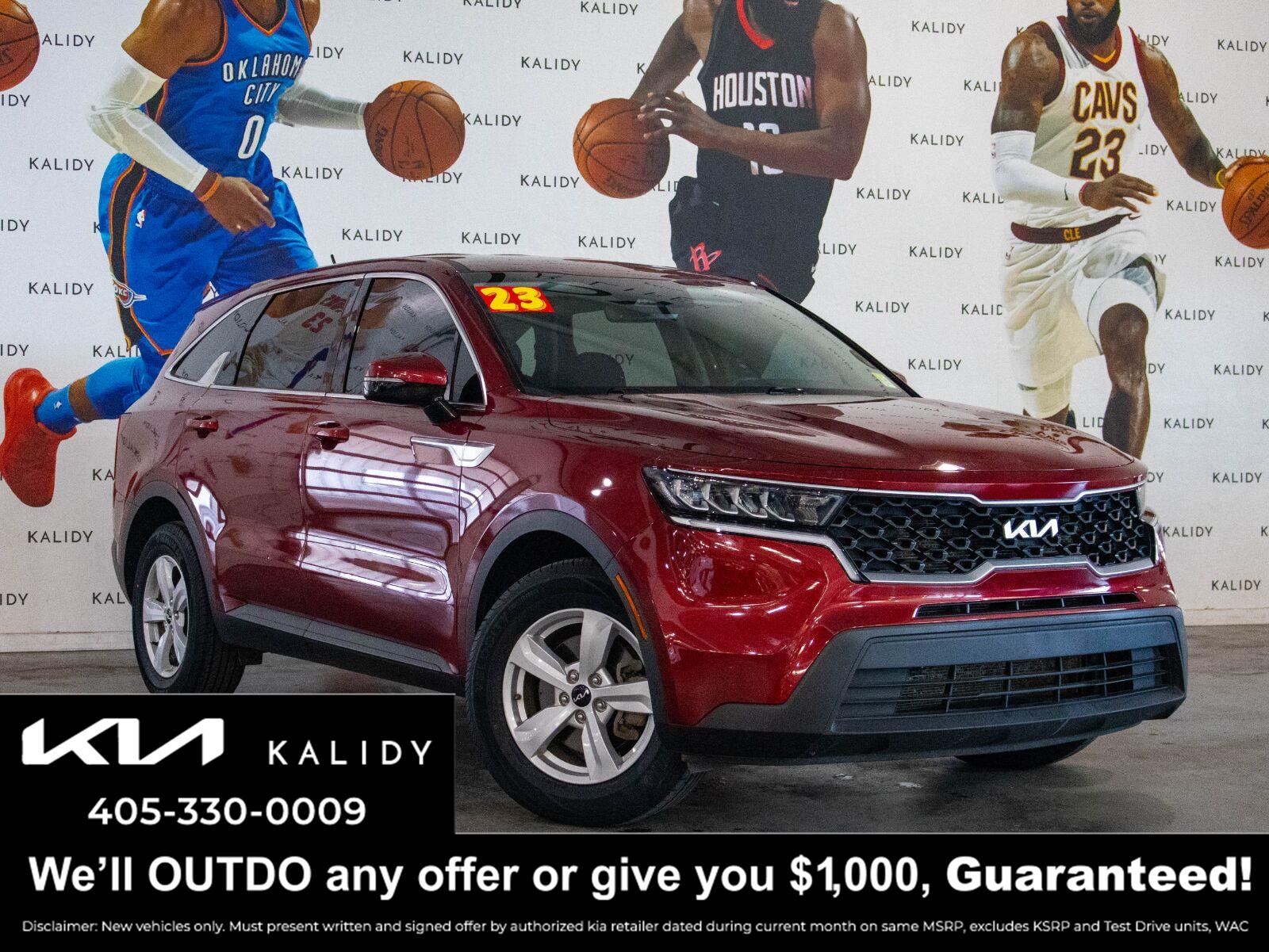 Passion Red 2023 Kia Sorento SUV / Crossover Front-Wheel Drive Automatic