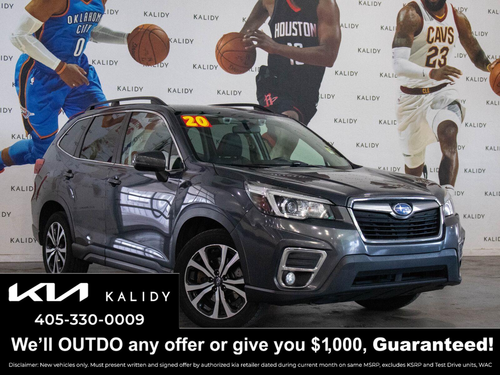 Magnetite Gray Metallic 2020 Subaru Forester SUV / Crossover All-Wheel Drive Continuously Variable Transmission