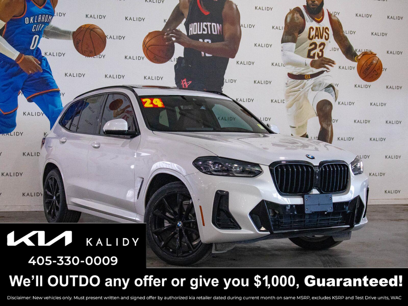 Mineral White Metallic 2024 BMW X3 SUV / Crossover Rear-Wheel Drive Automatic