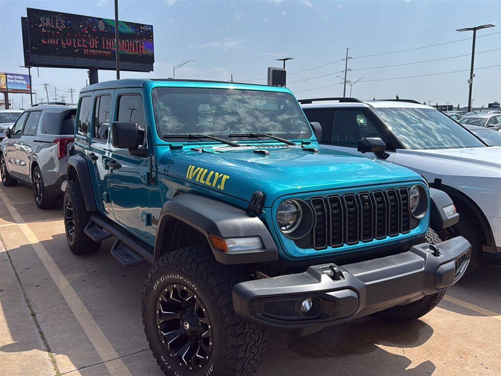 Ocean Blue Metallic Clearcoat 2020 Jeep Wrangler SUV / Crossover Four-Wheel Drive 8-Speed Automatic
