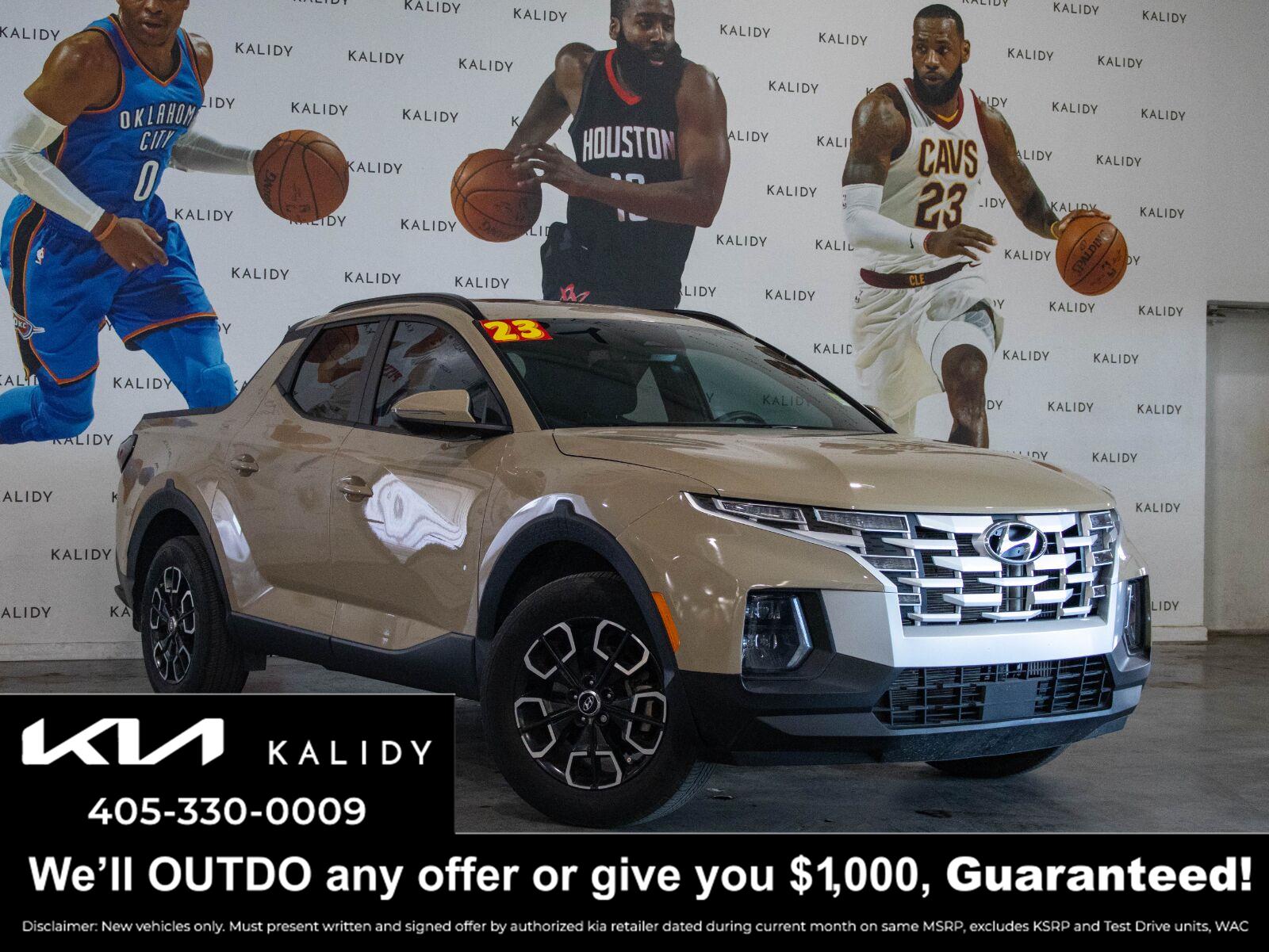 California Sand 2023 Hyundai Santa Cruz Pickup Truck All-Wheel Drive Automatic