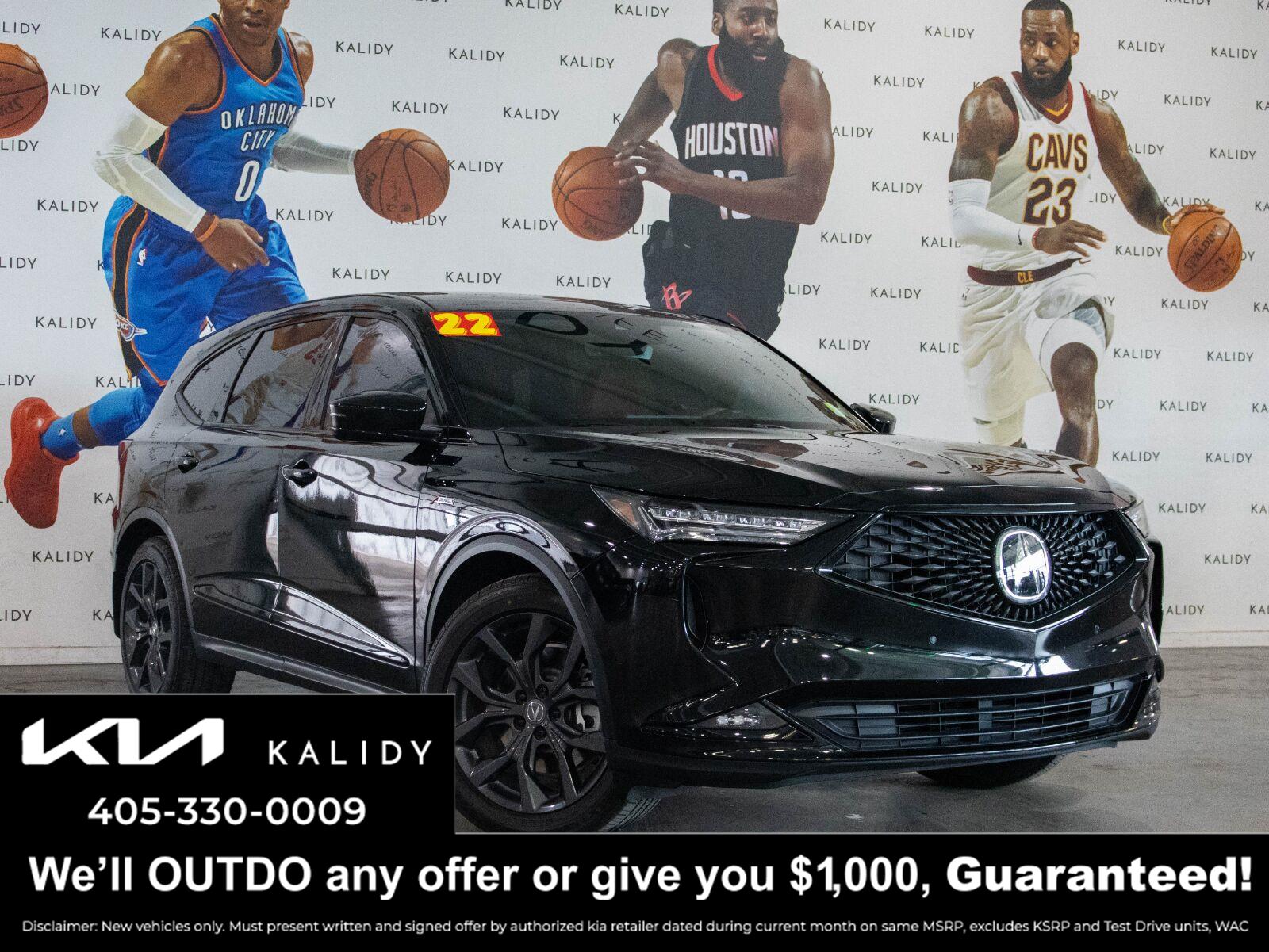 Majestic Black Pearl 2022 Acura MDX SUV / Crossover All-Wheel Drive Automatic