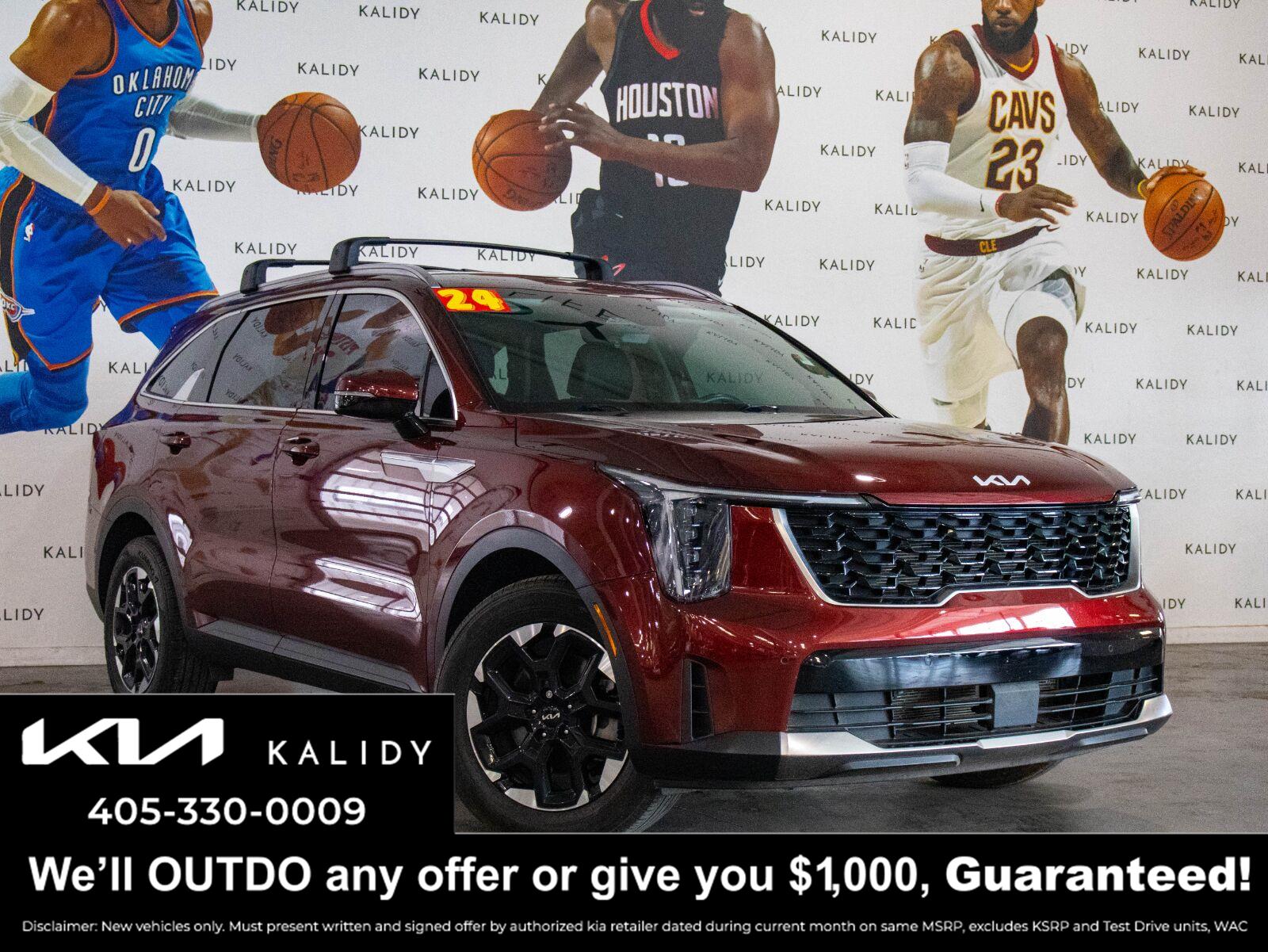 Dawning Red 2024 Kia Sorento SUV / Crossover Front-Wheel Drive Automatic