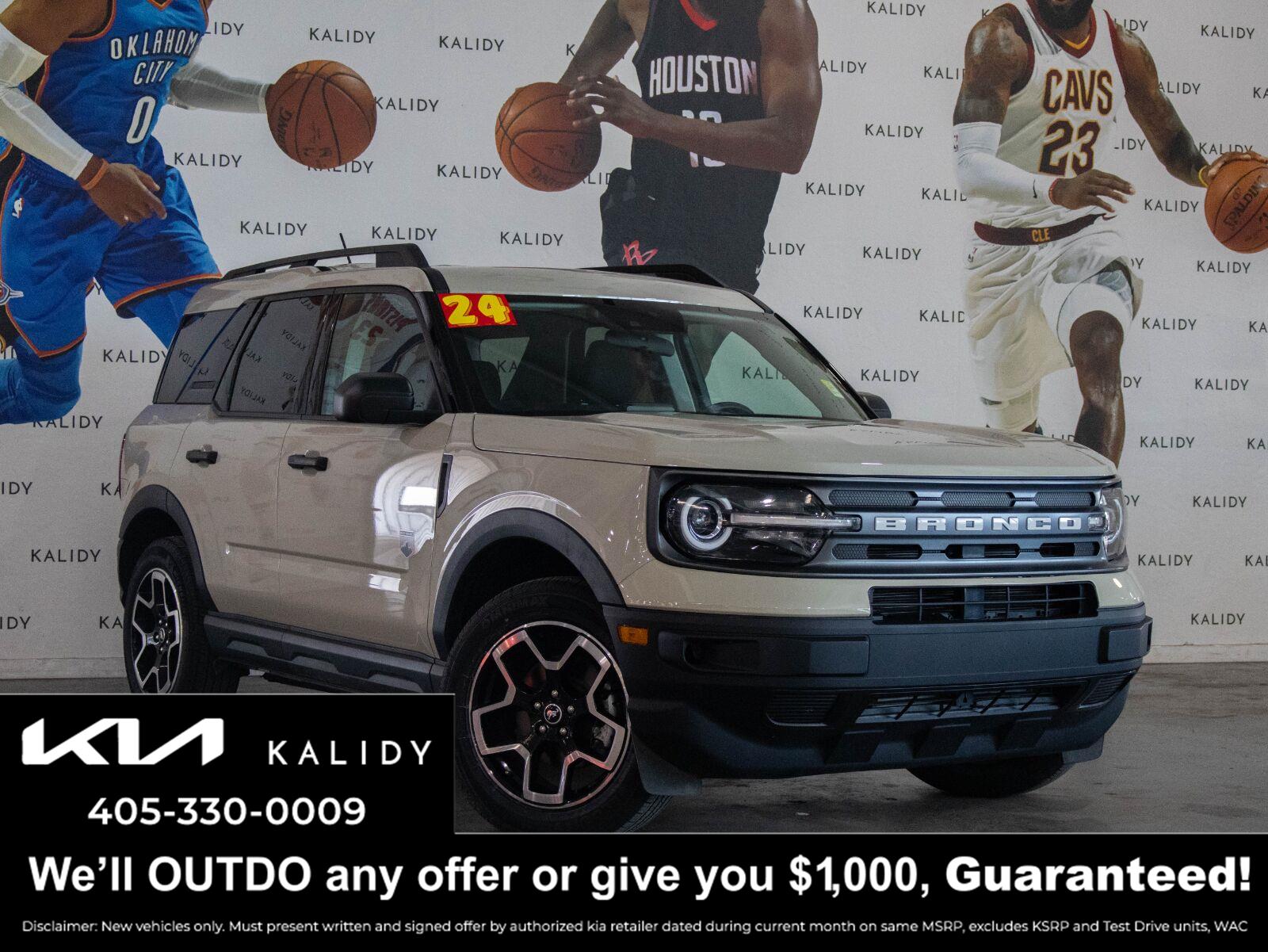 Desert Sand 2024 Ford Bronco Sport SUV / Crossover All-Wheel Drive 8-Speed Automatic