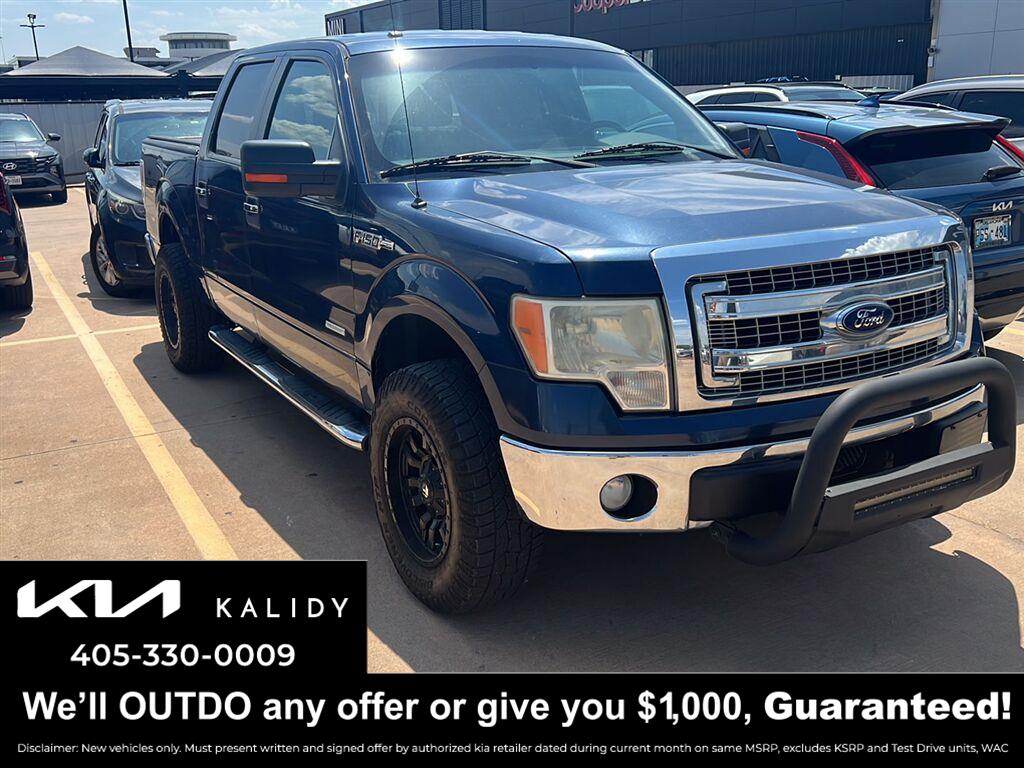 Blue Jeans Metallic 2013 Ford F-150 Pickup Truck 4X2 6-Speed Automatic Overdrive