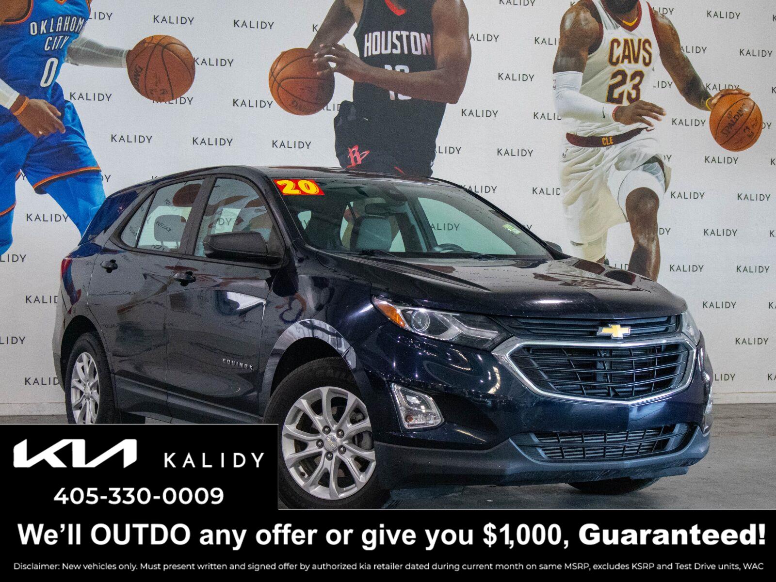 Midnight Blue Metallic 2020 Chevrolet Equinox SUV / Crossover Front-Wheel Drive 6-Speed Automatic Overdrive